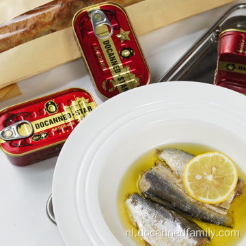 Uitstekende smaak Sardine Canned DocOned Star Sardine